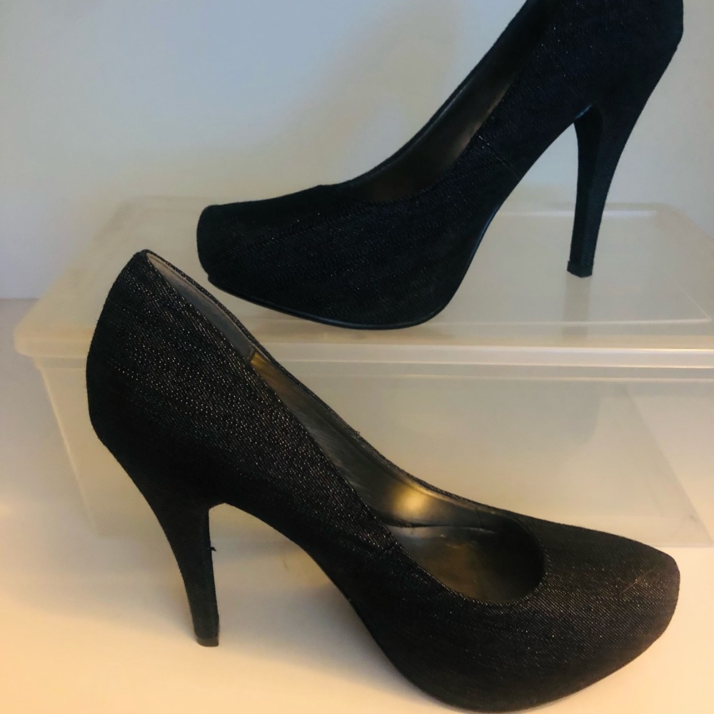 G By Guess denim Heel Size 6.5